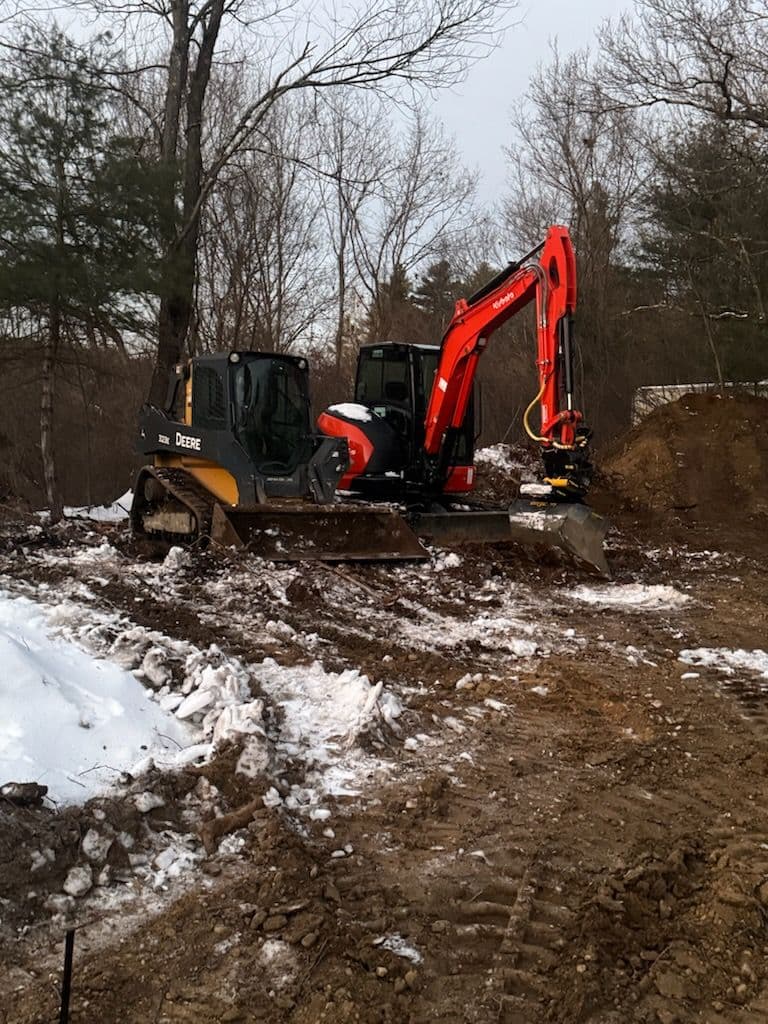 Winter Preparation for New Shop in Lancaster, MA image
