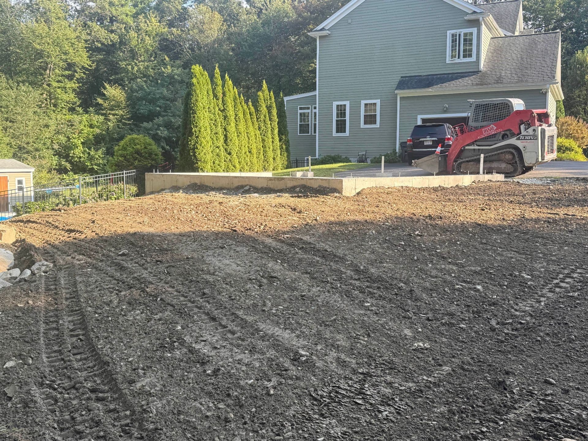 Gallery photos for Foundation Grade and Structure Ready for Landscaping: Image #1